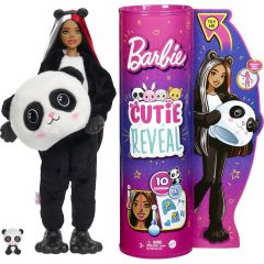 Barbie HHG22 Кукла Cutie Reveal Панда, 30 см