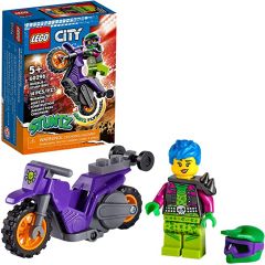 Lego City Stuntz 60296 Конструктор Акробатический трюковый мотоцикл
