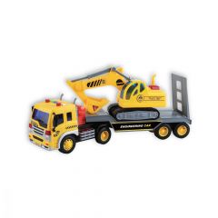 Noriel INT1516 Перевозчик с экскаватором Cool Machines со светом и звуком