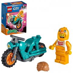 Lego City Stuntz 60310 Конструктор Трюковый мотоцикл с цыплёнком
