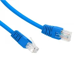 Патч-корд Cablexpert PP6U-5M/B, Cat6 UTP, 5м, Синий