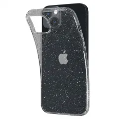 Husa Spigen iPhone 14 Liquid Crystal Glitter, Transparent