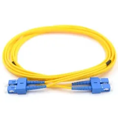 Fiber optic patch cords, singlemode Duplex SC-SC,10m