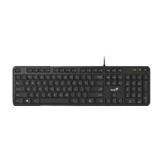 Tastatura Genius SlimStar M200, Cu fir, Negru