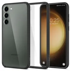 Чехол Spigen Samsung S23, Ultra Hybrid, Матовый черный