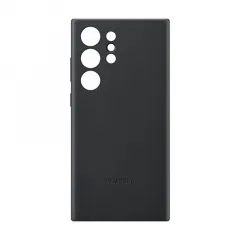 Husa Samsung Leather Cover for Galaxy S23 Ultra, Negru