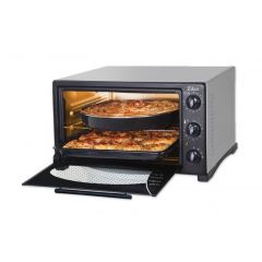 Electric Oven Zilan ZLN5320 Gusto grey 38L, 1 x enamel round tray, 1 x enamel square tray
