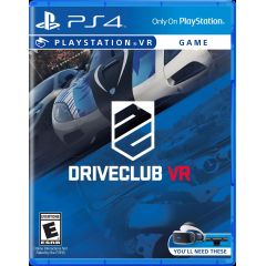 DriveClub VR PlayStation 4