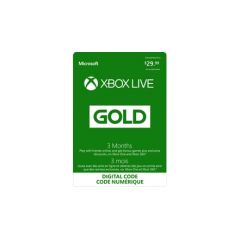Live gold 3 months Xbox 360/One