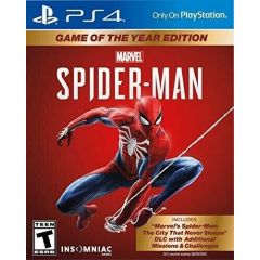 Marvel’s Spider-Man Game of the Year (GOTY) PlayStation 4