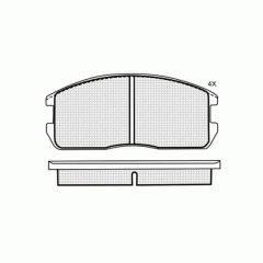 Колодки DBS3022 SP220 T0355