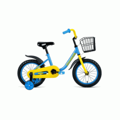 Велосипед детский FORWARD BARRIO 14 (14" 1 ск.) 2019-2020, синий