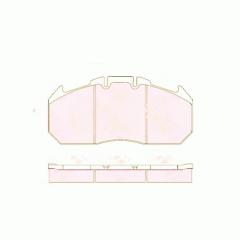 Тормозные колодки DBS8025* (GDB5093) (WVA29171)