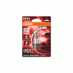Лампа галогенная Osram Night Breaker Laser +150% H11 12V