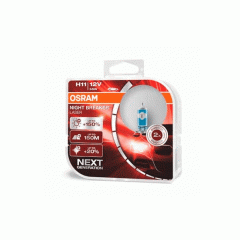 Лампа галогенная Н11 Osram 64211 NL  +150% 12V 55W