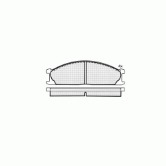 Колодки DBS3007 SP185 T0009