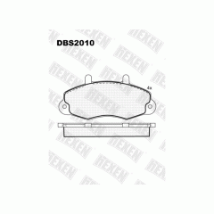 Тормозные колодки DBS2010 SP 173 T0389 * Ford Transit 91-00 14 пер.