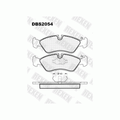 Тормозные колодки DBS2054 (SP 122) (T1082) (DBS 2016) * Opel Astra F,Kadett E,Omega A,Vectra A пер.