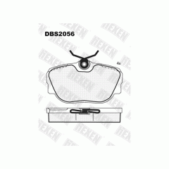 Тормозные колодки DBS2056 (SP 144) (T5035) * BMW 3 (E30) пер,VW T4 задн.