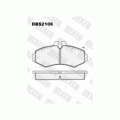 Тормозные колодки DBS2106 (SP 624) (T1168) * Mercedes V-Classe , Vito CDI  пер/