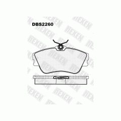 Тормозные колодки DBS2260 (SP 250) (T5140)* VW Transporter T4 15" пер.(+дачик)