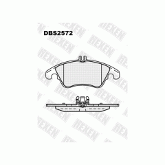Тормозные колодки DBS2572 (T1624) * Mercedes C-Class (W204), E-Class (W212)  пер.