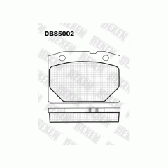 Тормозные колодки DBS5002 (SP 102) * Lada 2101 - 2107 пер.