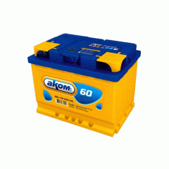 Аккумулятор Аком  6 CT-60 VL Euro P+ (590 A)