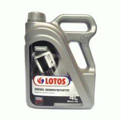 Масла европейского качества LOTOS 10W40 Diesel Semisyntetic CF 4л