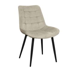 Scaun Hans~Catifea Camel+Black Legs