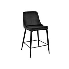 Scaun de Bar Clasic Small~Black+Black legs