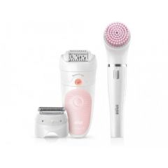 Эпилятор белый BRAUN Silk-epil SES 5-895 BS