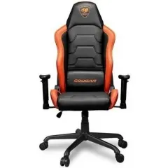 Scaun Gaming Cougar Armor Air, PVC Piele, Portocaliu