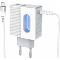 Hoco C75 + MicroUSB Cable White