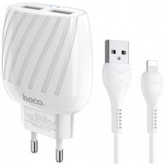 Hoco C78A + Lighting Cable White