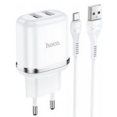 Hoco N4 + MicroUSB Cable White
