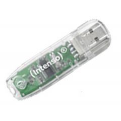 32GB Intenso Rainbow Line Transparent