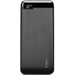 Ttec Power Slim LCD USB-C 20000mAh Black