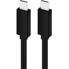 PLATINET TYPE-C TO TYPE-C CABLE BLACK