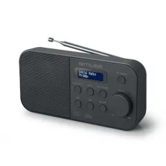 Radio portabil MUSE M-109 DB, Negru