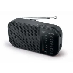 Radio portabil MUSE M-025 R, Negru