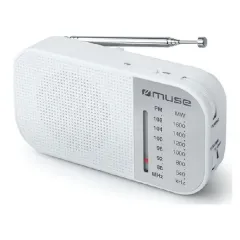 Портативное радио MUSE M-025 RW, Белый