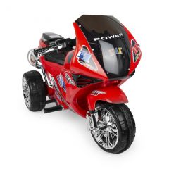 Электромотоцикл, красный