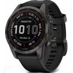 Garmin Fenix 7S Sapphire Solar Carbon Gray