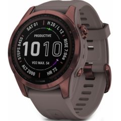Garmin Fenix 7S Sapphire Solar Dark Bronze