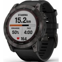 Garmin Fenix 7X Sapphire Solar Carbon Gray