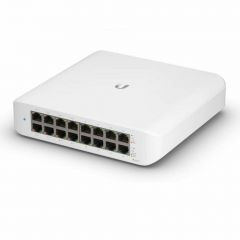 Коммутатор Ubiquiti UniFi Switch USW-Lite-16-POE, 16-Port Gigabit RJ45, 8xPoE+ IEEE 802.3af/at , 45W POE supply, Non-Blocking Throughput: 16 Gbps