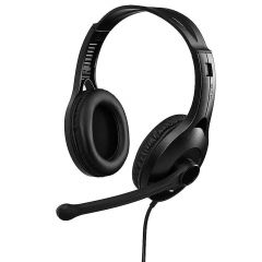 Наушники Edifier USB K800 Black Computer Headphones with microphone, Frequency response 20 Hz-20 kHz, On-ear controls,120-degree Rotating Microphone, Comfortable Wearing, 2.8 m, USB-A