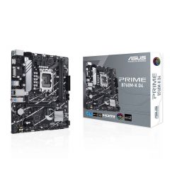 Материнская плата ASUS PRIME B760M-K D4 Intel B760, LGA1700, Dual DDR4 5333MHz, PCIe 4.0 x16, D-Sub/HDMI, USB3.2, SATA RAID, 2 x M.2 slots PCIe 4.0 x4, SB 8-Ch., GigabitLAN, LED lighting