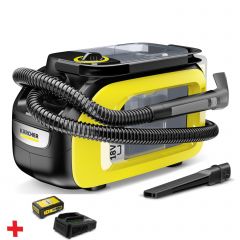 Аккумуляторный моющий пылесос SE 3-18 Compact Battery  + KIT